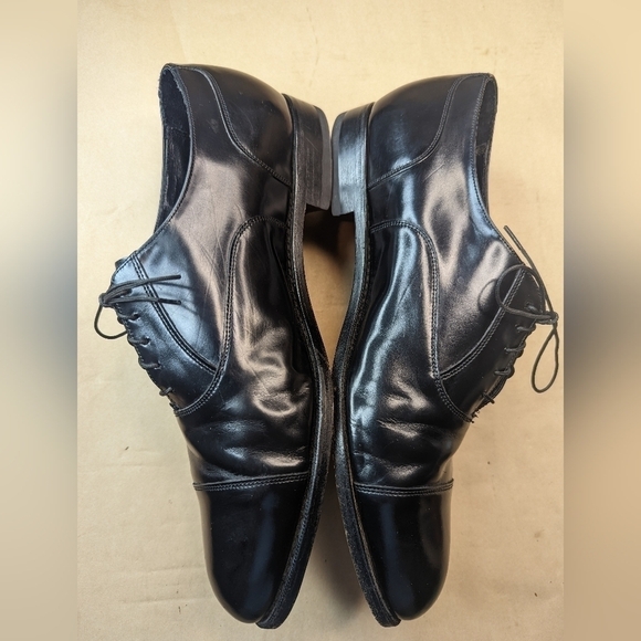 Florsheim "Albany St" Classic Black leather  Cap toe Oxford 20363 men's sz 11.5E - Picture 7 of 11